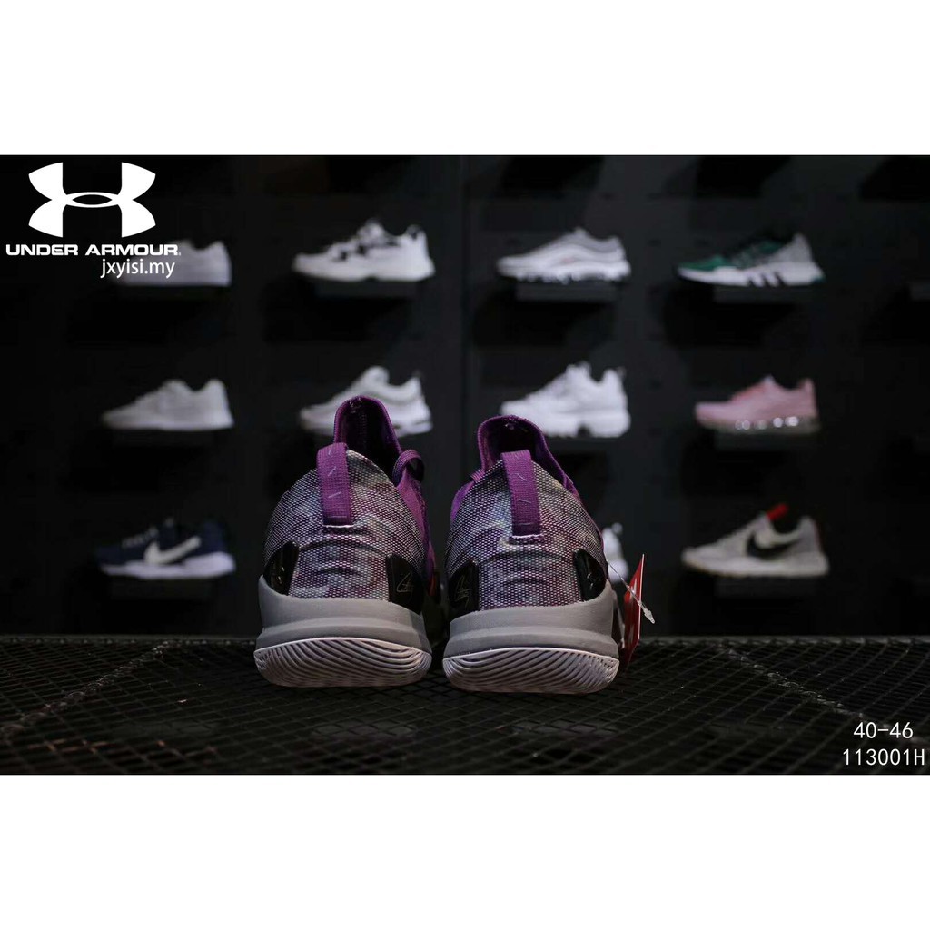 under armor purple shoes