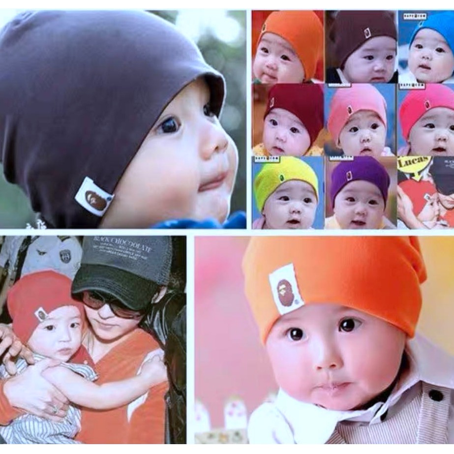 baby with cap