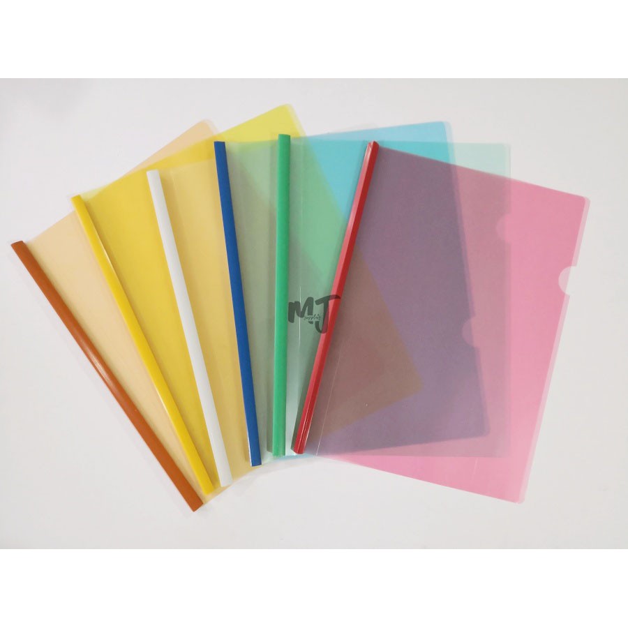 12 PCS. Sliding Plastic Folder | Shopee Philippines