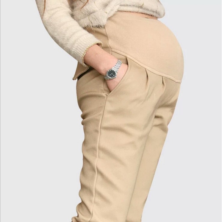 maternity cargo trousers