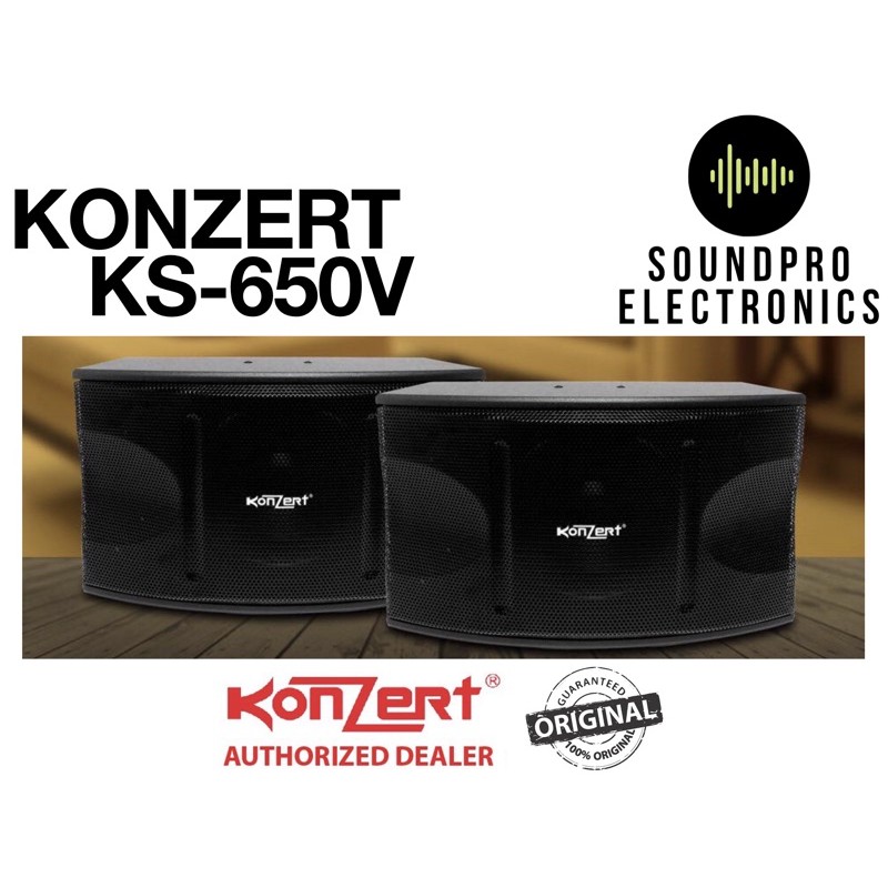 konzert speaker 650 watts