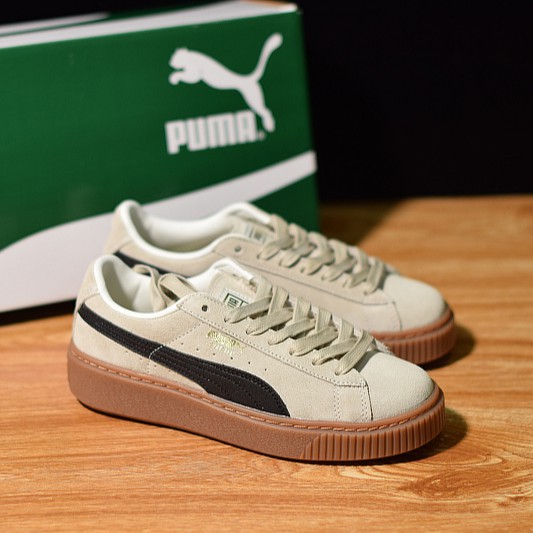 puma suède platform