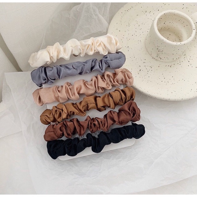 Onhand Scrunchies Nude Set Shopee Philippines