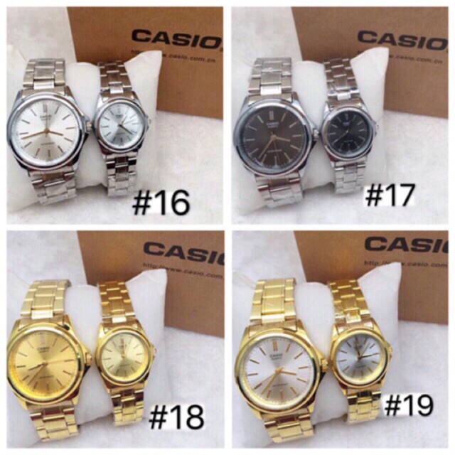 casio couple watch price list