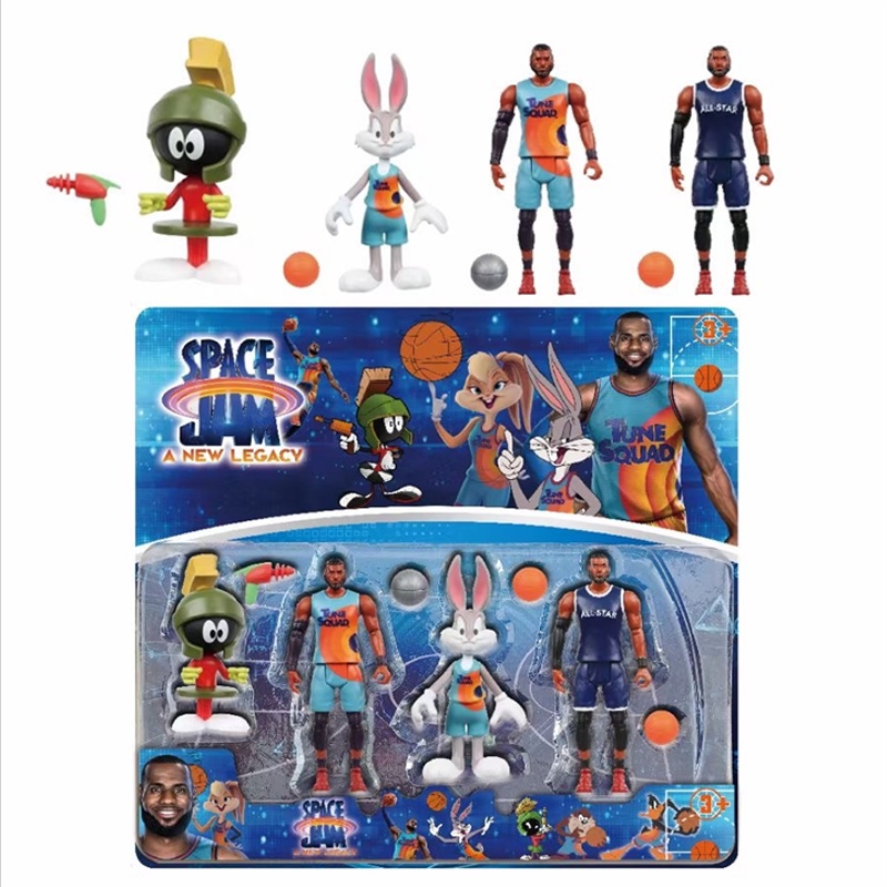 Movie Space Jam 2 A New Legacy Series Cartoon Action Figure LeBron ...