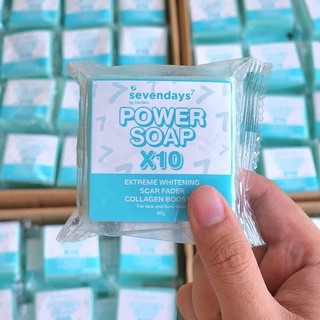 Original Sevendays Power Soap 10x Extreme Whitening Fader Remover Collagen Booster for Face and Body #7