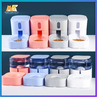 （hot）Automatic Pet Feeder water food feeder 1.8L dog cat water fountain bowl cat drinking fountain