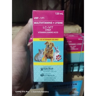 LC VIT MULTIVITAMINS FOR PETS DOGS | CATS | RABBITS | BIRDS | HAMSTERS | GUINEA PIGS
