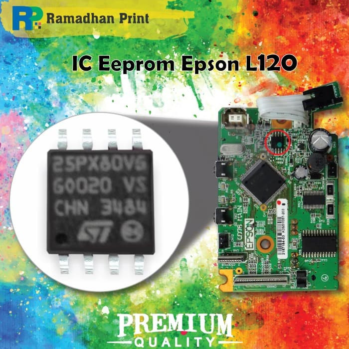 1Pc IC Eeprom Spare Parts for Epson Printer L120 Series | Shopee