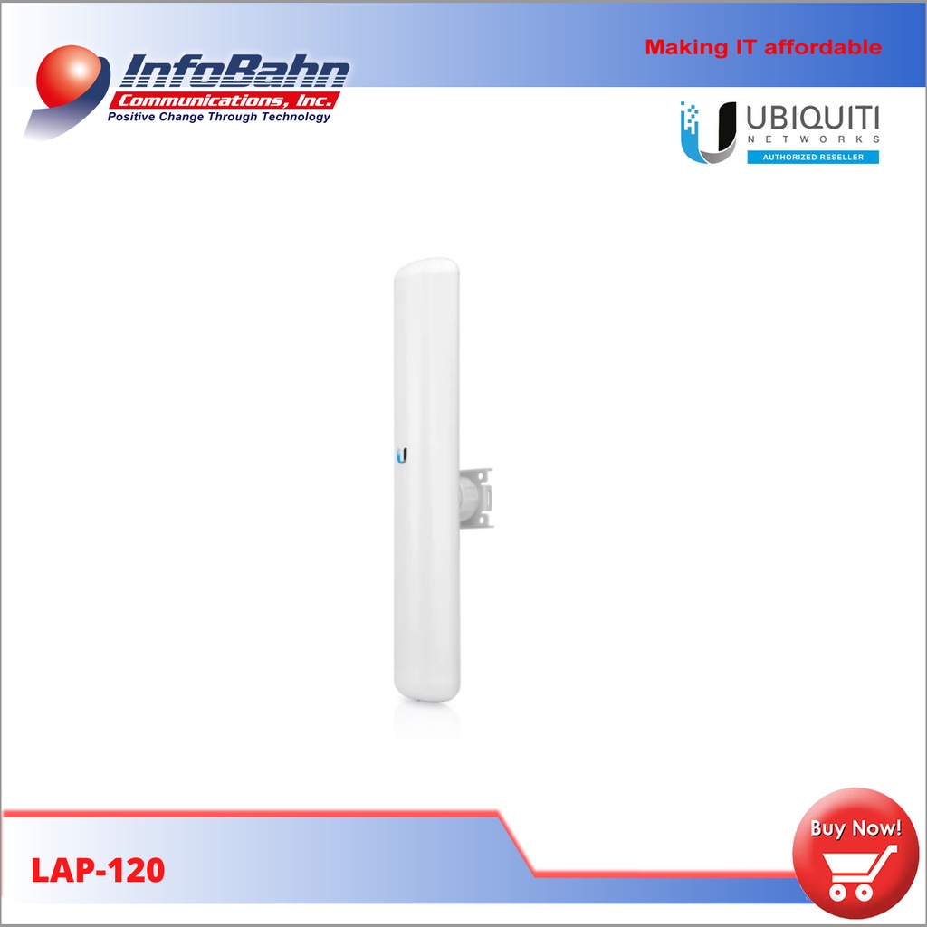 Ubiquiti Airmax Liteap Ac Access Point Lap120 Ubnt Infobahn Shopee