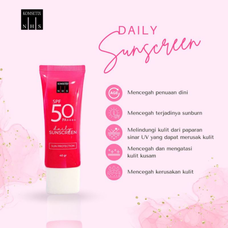 Comstix NHS SUNSCREEN SPF 50 PA++++ Shopee Philippines