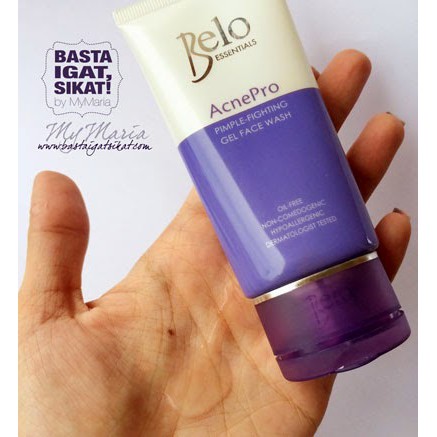 belo facial wash for acne