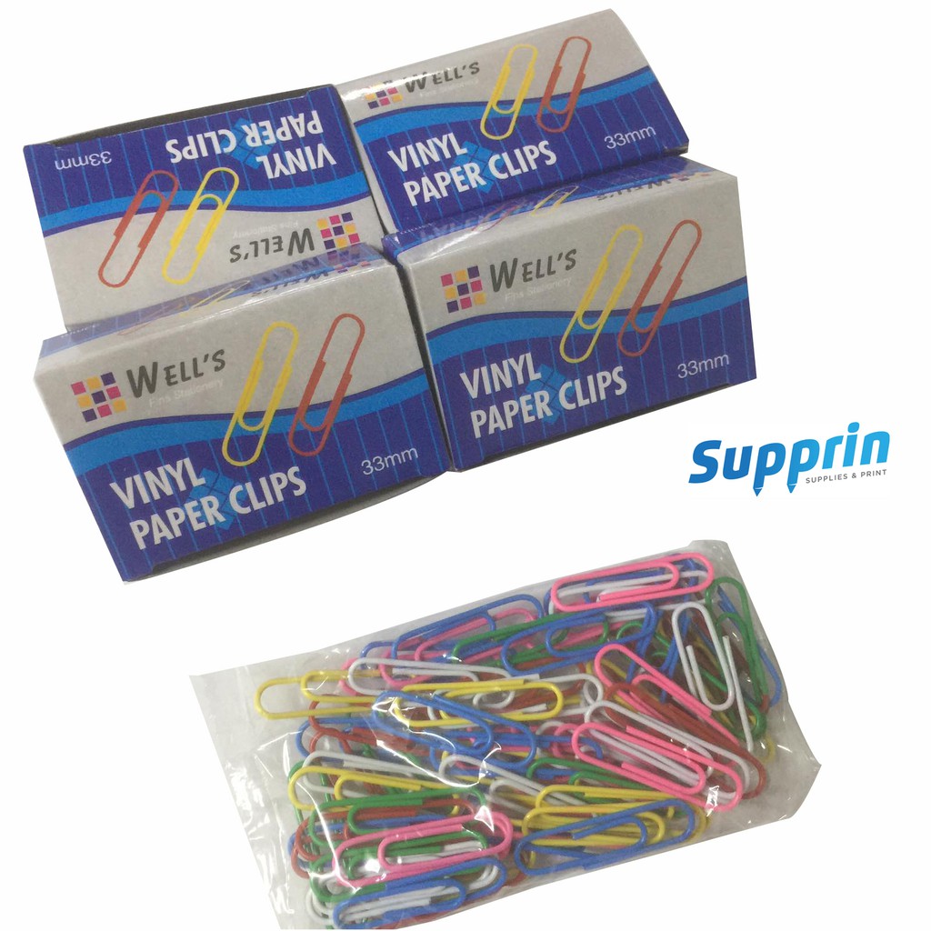 vinyl paper clips