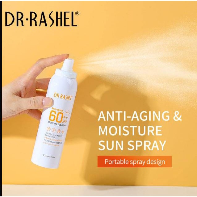 Dr. Rashel Moisture Sun Cream SPF 60++ Protects Sunburn & Skin Aging