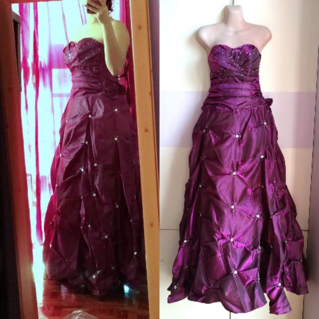 violet debut gown