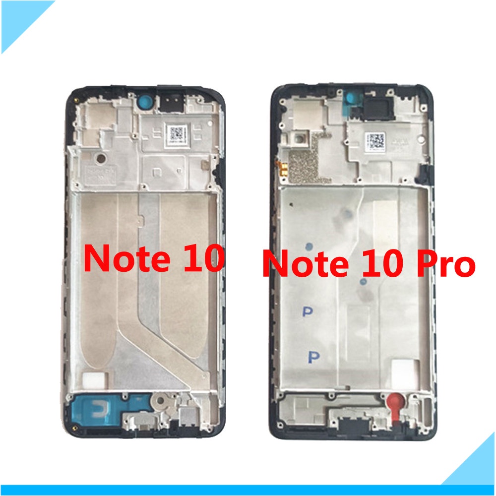 For Redmi Note 10s Middle Frame Plate For Redmi Note 10 Pro Housing ...