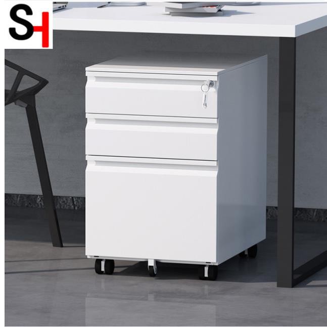 Kruzo Steel File Cabinet 3 Drawer With, White Desk With File Cabinet Drawers In Philippines