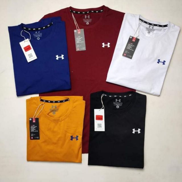 red under armour shirt womens