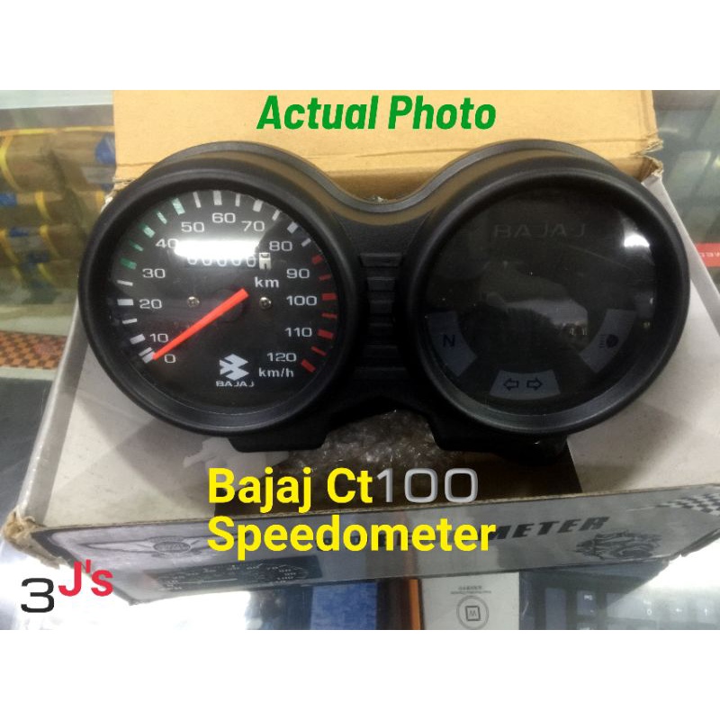 SPEEDOMETER ASSY KAWASAKI BAJAJ CT100 Genuine Quality (Bajaj only) Shopee Philippines