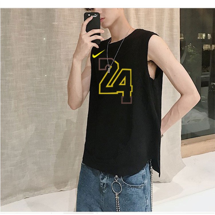 lakers sleeveless t shirt