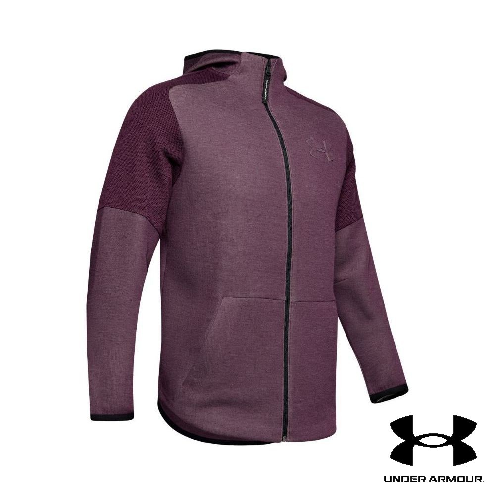 men's ua unstoppable knit full zip hoodie