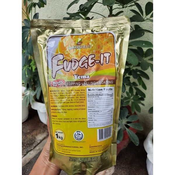 Yema FUDGEIT 1kg (Bakersfield) Shopee Philippines