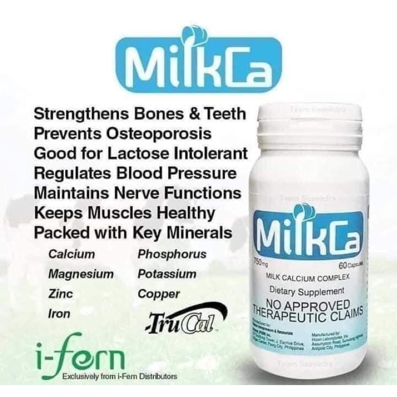 Milkca Dietary Supplements 60 Capsules Shopee Philippines