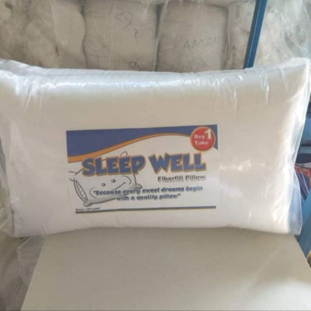 Sleep Well PILLOW Buy 1 take 1 | Shopee 