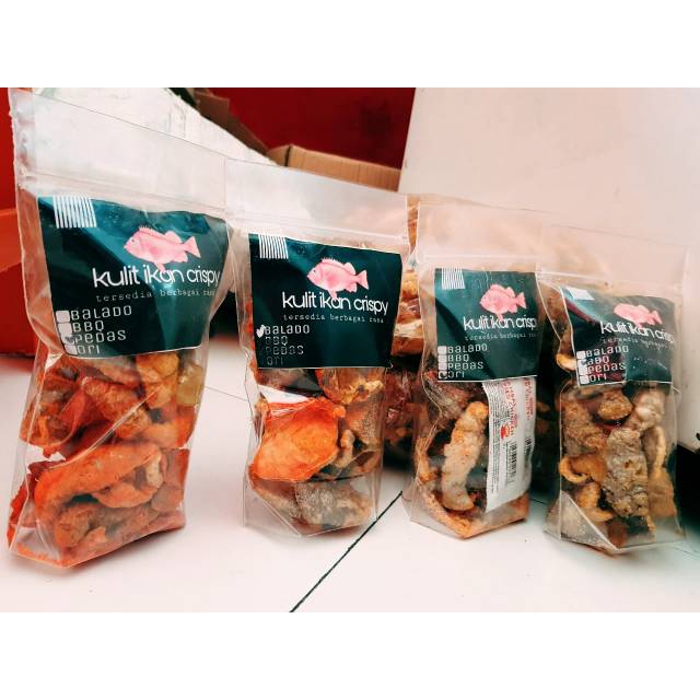 Crispy Fish Skin by DM Seafood Millennial Shopee Philippines