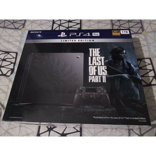 playstation 4 pro 1tb limited edition the last of us part 2