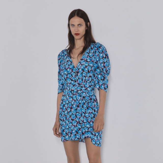 zara flower dress