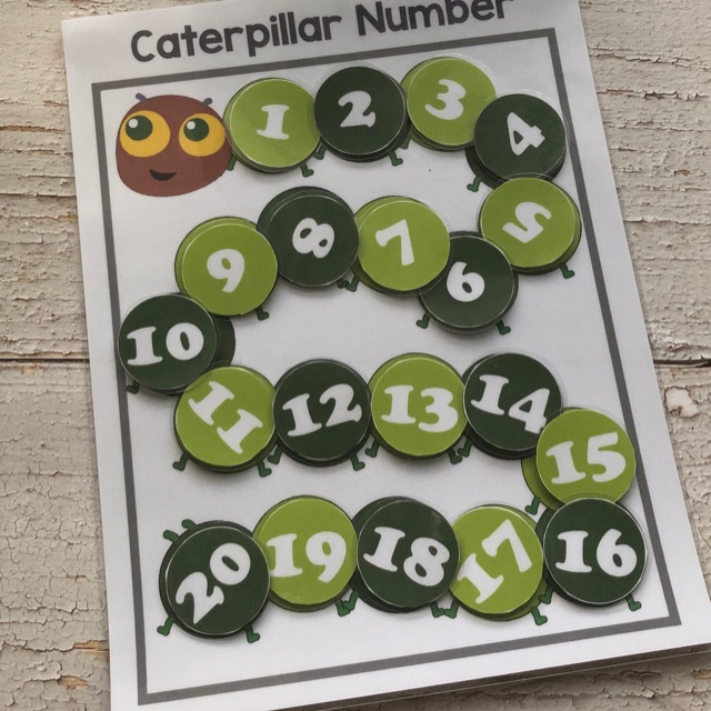 Laminated- number matching activity sheet | Shopee Philippines