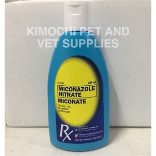 Miconazole Nitrate Miconate Shampoo for Dogs and Cats 250ml