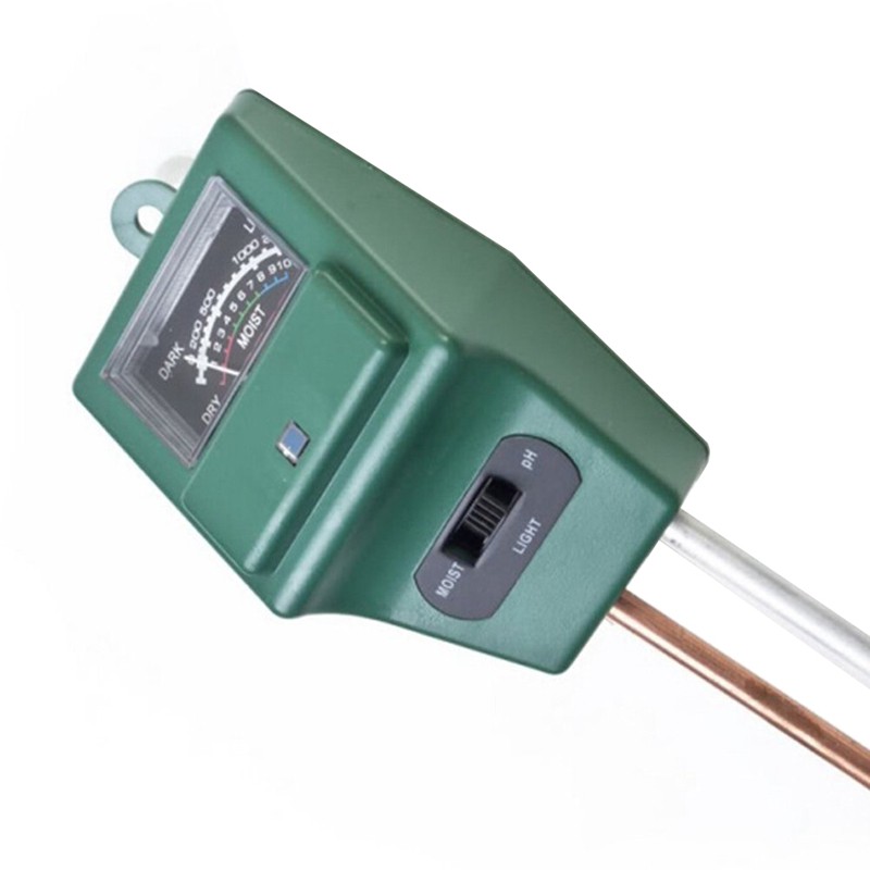 3 in 1 Ph value measuring instrument and moisture meter for potting soil PH