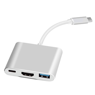 USB-C To HDMI 3 in1 Cable Converter/For Android Macbook Usb 3.1 Thunderbolt 3/Type C Switch To HDMI 4K Adapter Cable #8