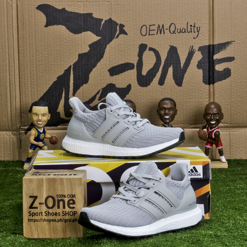 light grey running shoes