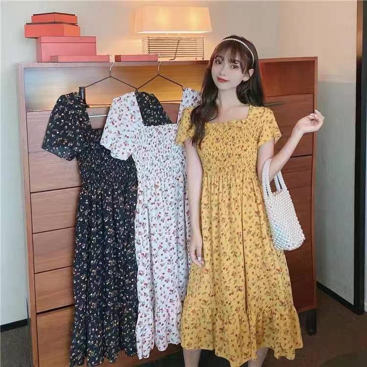 Fashion korean dress floral dress casual dress women dress | Shopee  Philippines