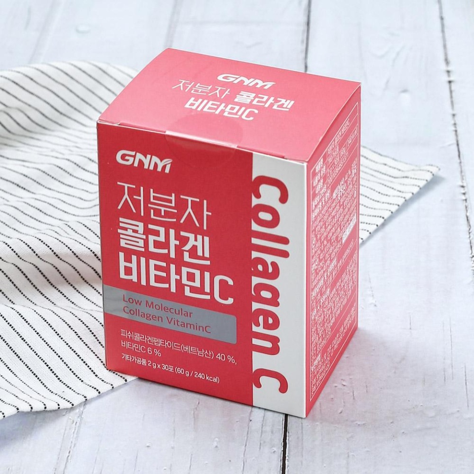 Gnm Low Molecular Collagen Vitamin C Pomegranate 2g X 30ea 60g Korea Fish Collagen Vitamninc 500