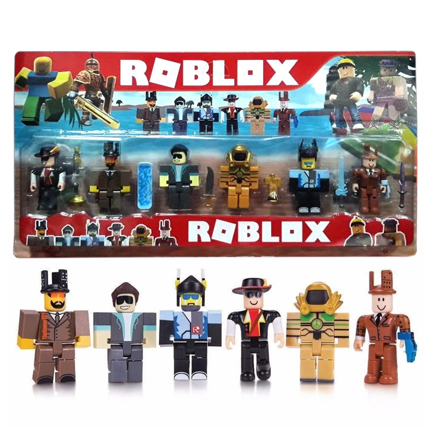 Legends Of Roblox Figure 6 Pcs Set - build your own roblox figure