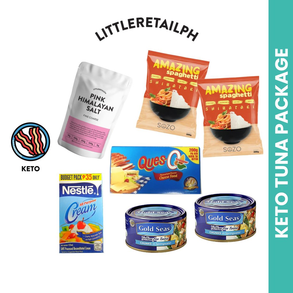Keto Tuna Carbonara Package Shopee Philippines