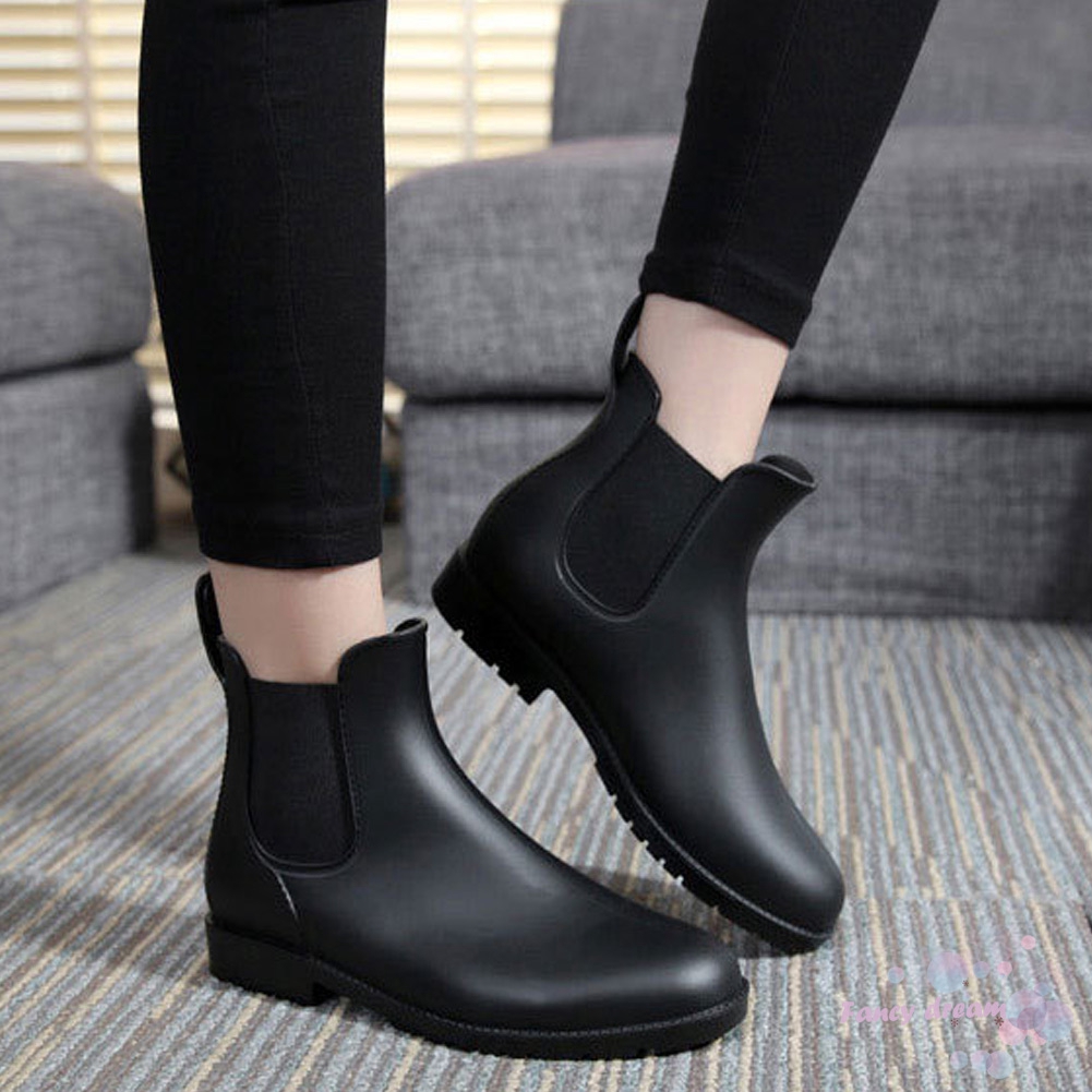 chelsea boots women rain