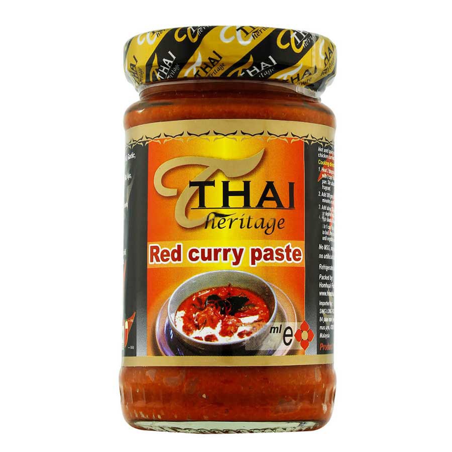 Thai Heritage Red Curry Paste 220ml {Thailand} | Shopee Philippines