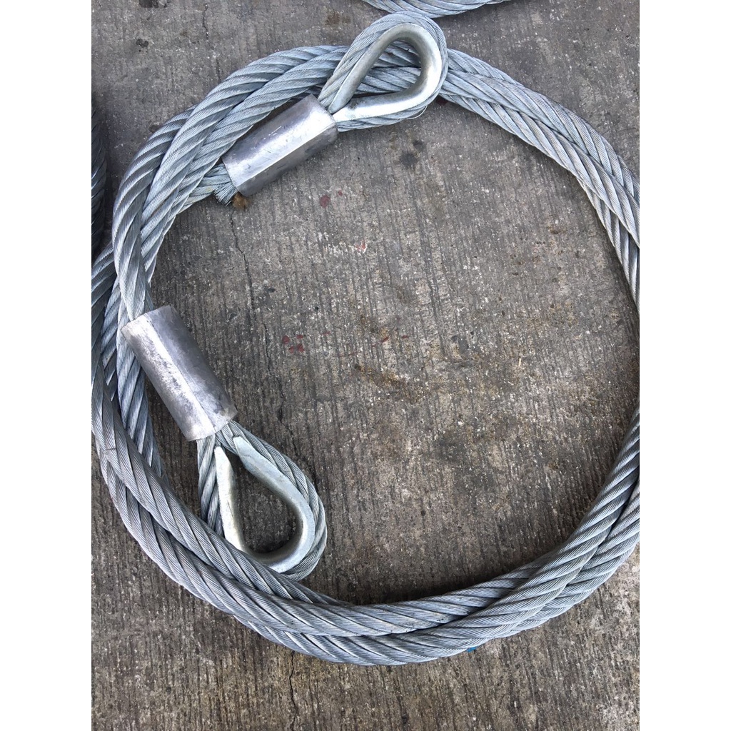 WIRE ROPE SLINg FOR HEAVY LIFTING OPERATIONS PRESS STEEL Shopee