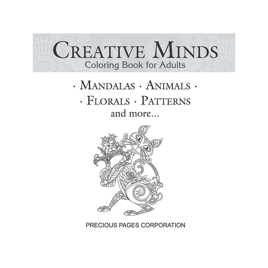 Download Creative Minds Coloring Book For Adults 14 Shopee Philippines