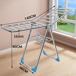 Sampayan Outdoor Foldable Drying Rack for Clothes Drying Rack Stainless Steel Clothes Hanger Laundry #9