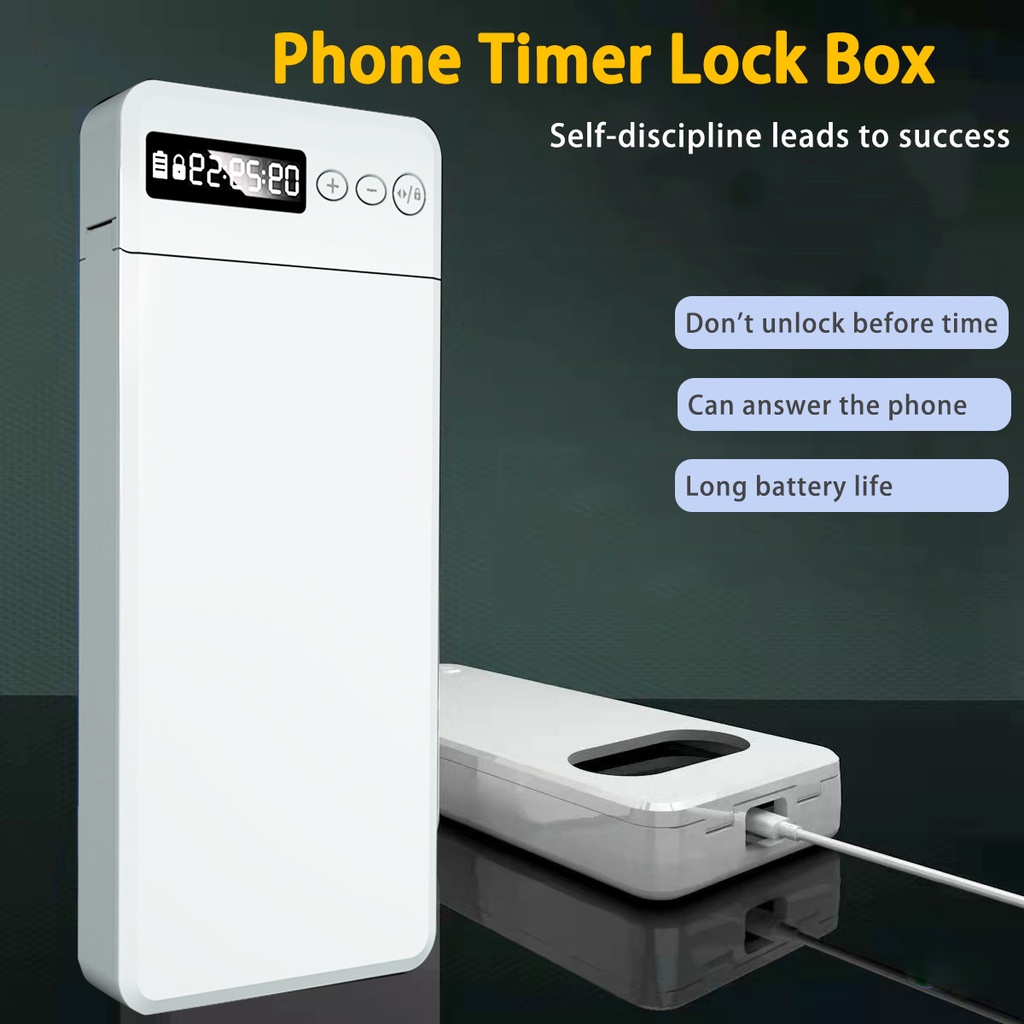 Portable Phone Timer Lock Box for iPhone Serials and Android Phones