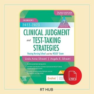 Saunders 2022-2023 Clinical Judgment And Test-Taking Strategies 7th ...