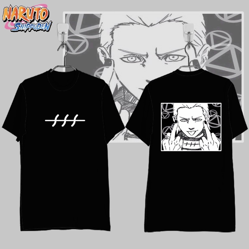 Naruto Shippuuden x Anisthetics - Akatsuki Hidan Anime Shirt | Shopee ...