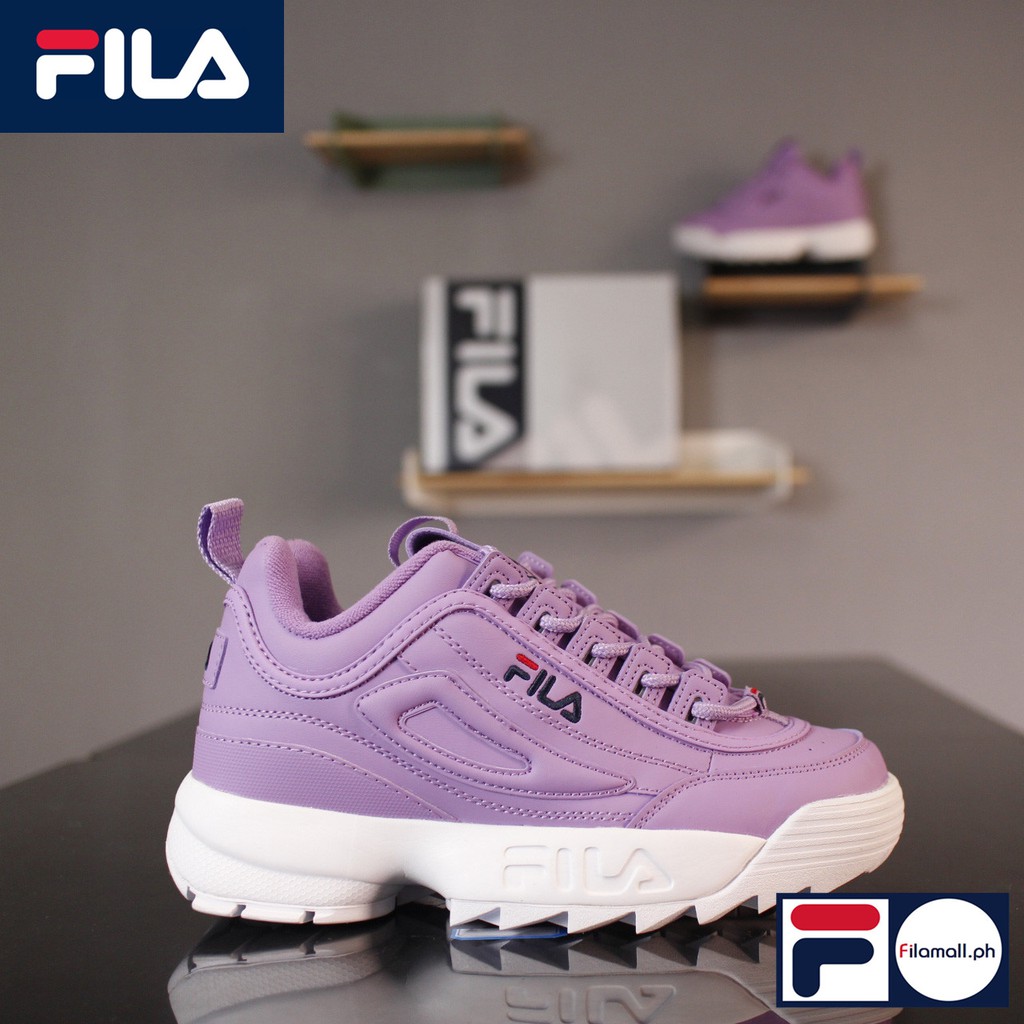 fila disruptor lavender