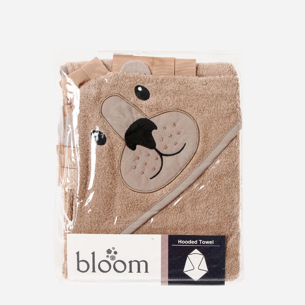 bloom hooded towel